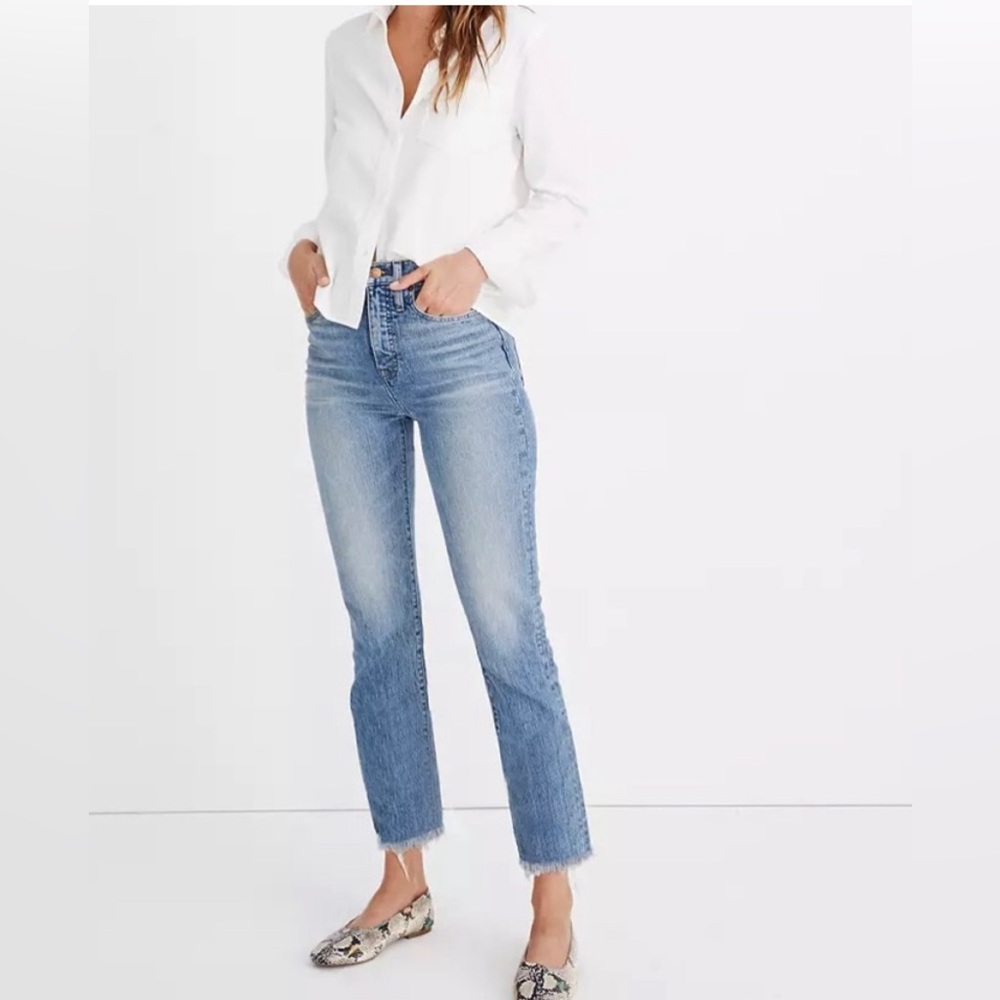 Madewell “The Mid-Rise Perfect Vintage Jean”-size 25P